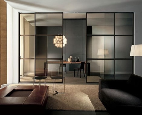 Установка межкомнатной перегородки