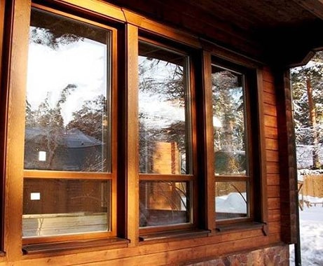 Установка окон на даче